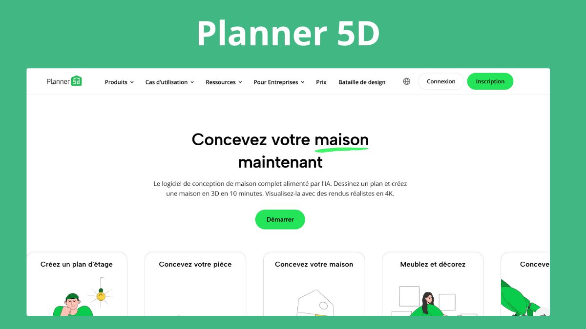 plan 3d maison gratuit planner 5d
