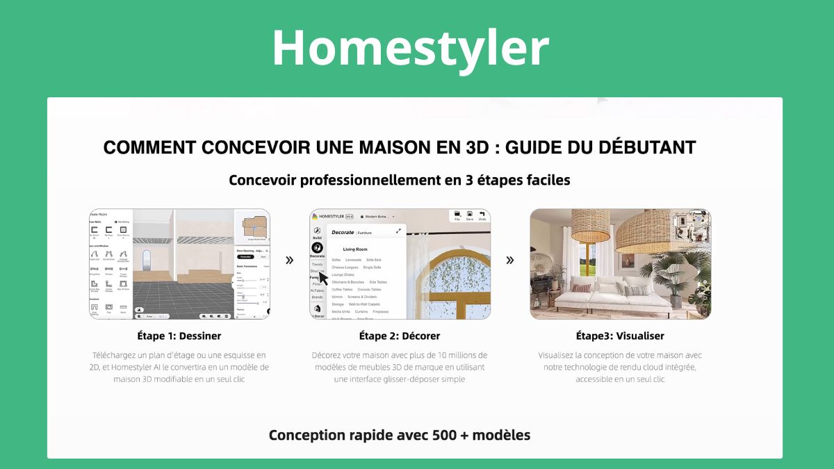 plan 3d maison gratuit homestyler