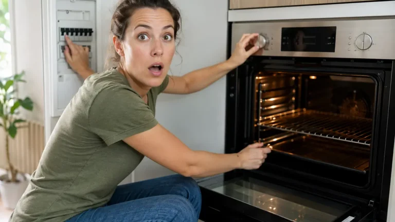 four ne s'allume plus apres coupure de courant