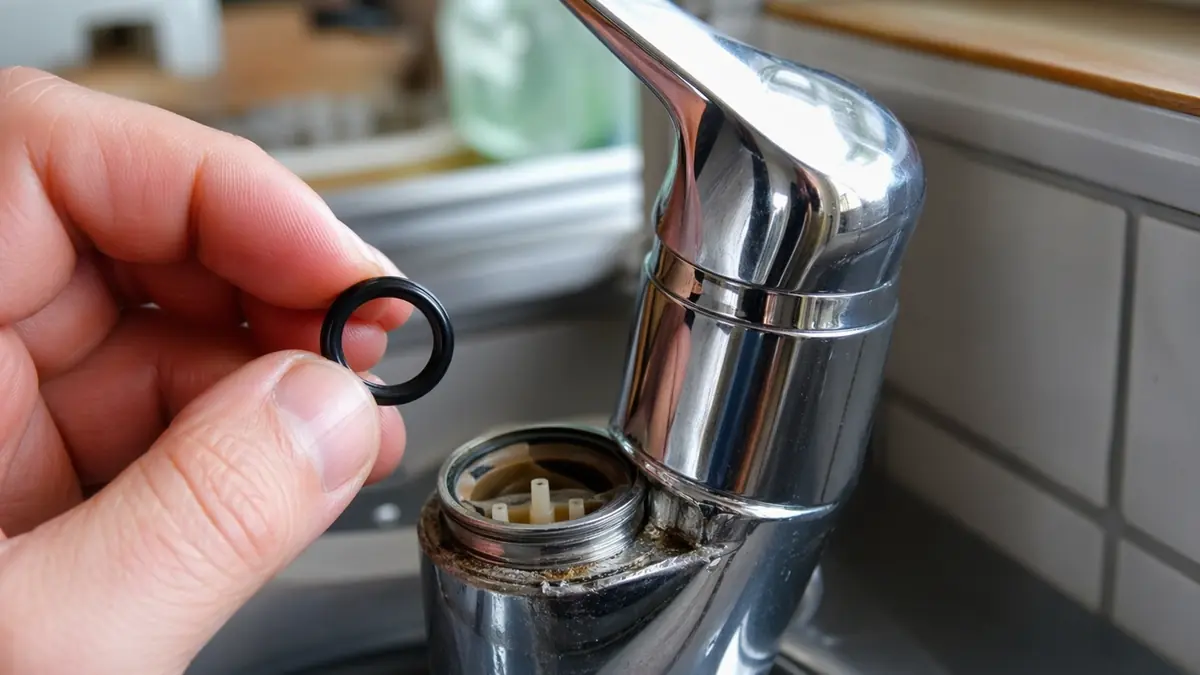 Mitigeur de cuisine qui fuit à la base : Voici comment procéder par étape