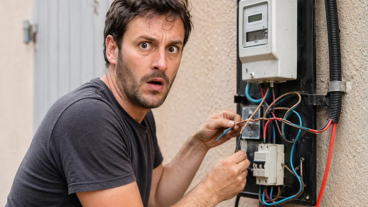 Piquage électrique avant compteur : Vous risquez gros !